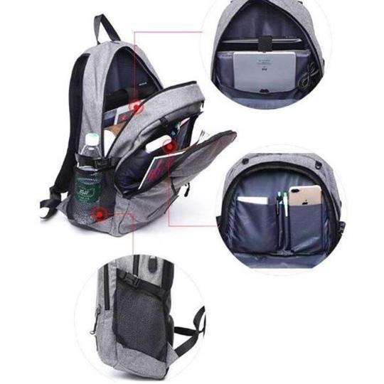 USB Shoulder Sports Basketball Bag