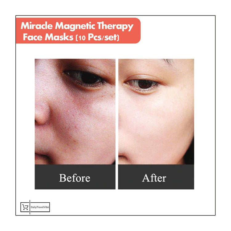 Miracle Magnetic Therapy Face Masks (10 Pcs/set)