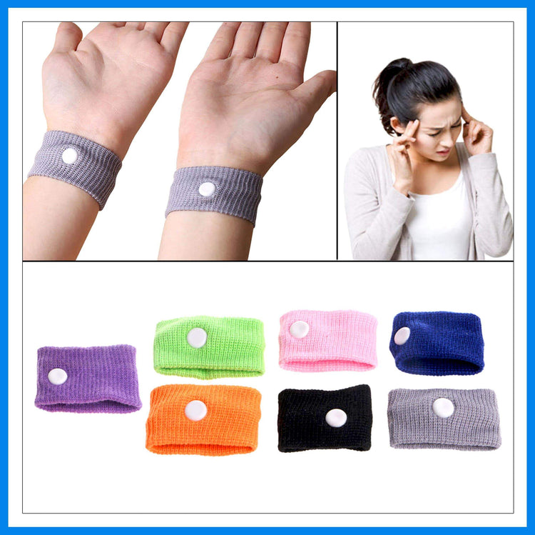 Anti-Nausea + Motion Sickness Bracelet (1 Pair)