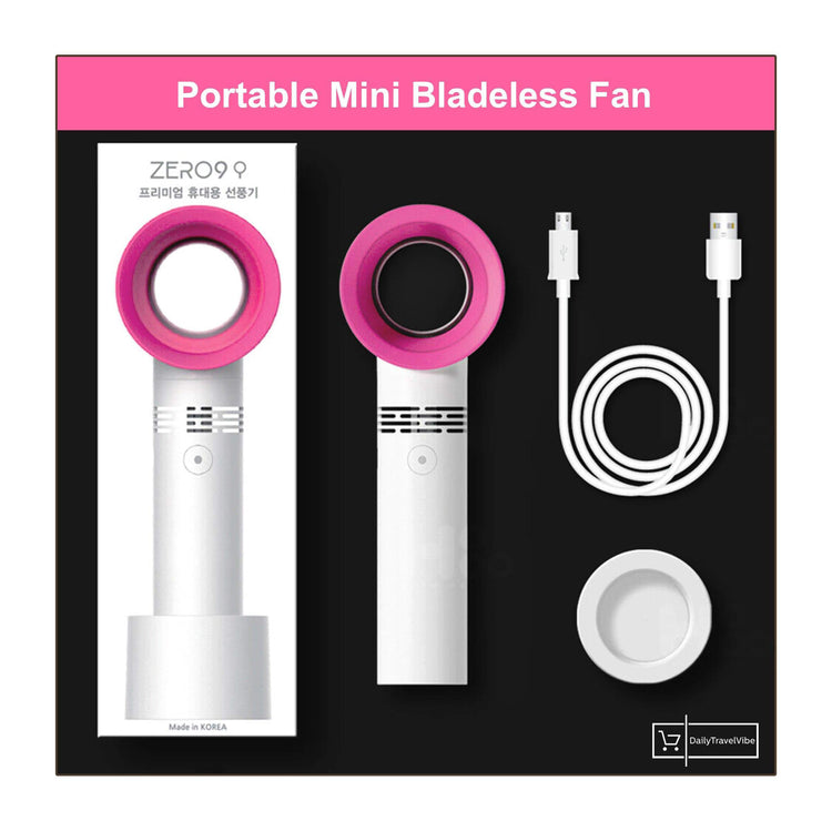 Portable Mini Bladeless Fan