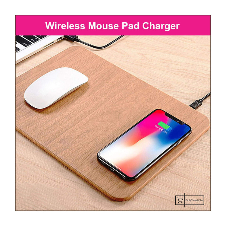 Wireless Mouse Pad Charger