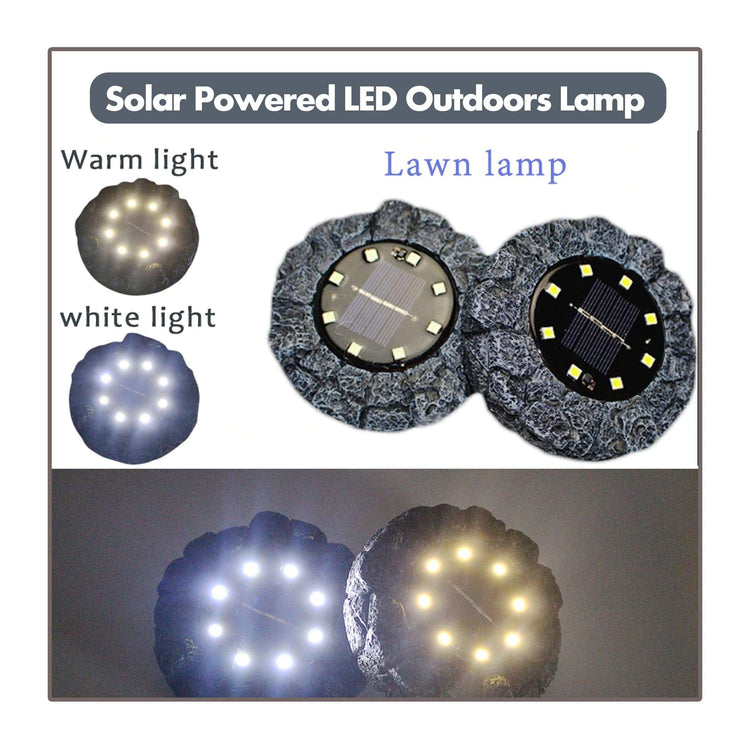 Solar Powered LED Outdoors Lamp