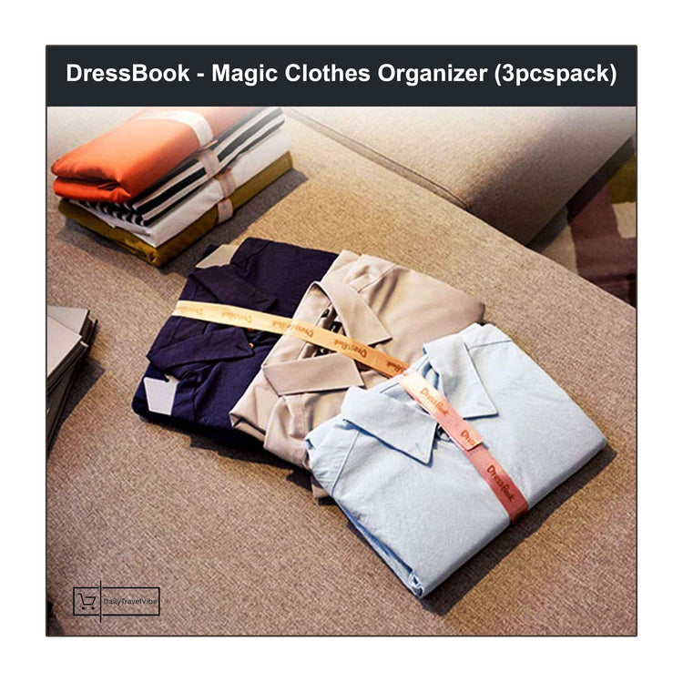 DressBook - Magic Clothes Organizer (3pcs/pack)