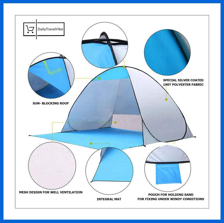 Automatic Anti-UV Tent