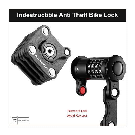 Indestructible Anti Theft Bike Lock