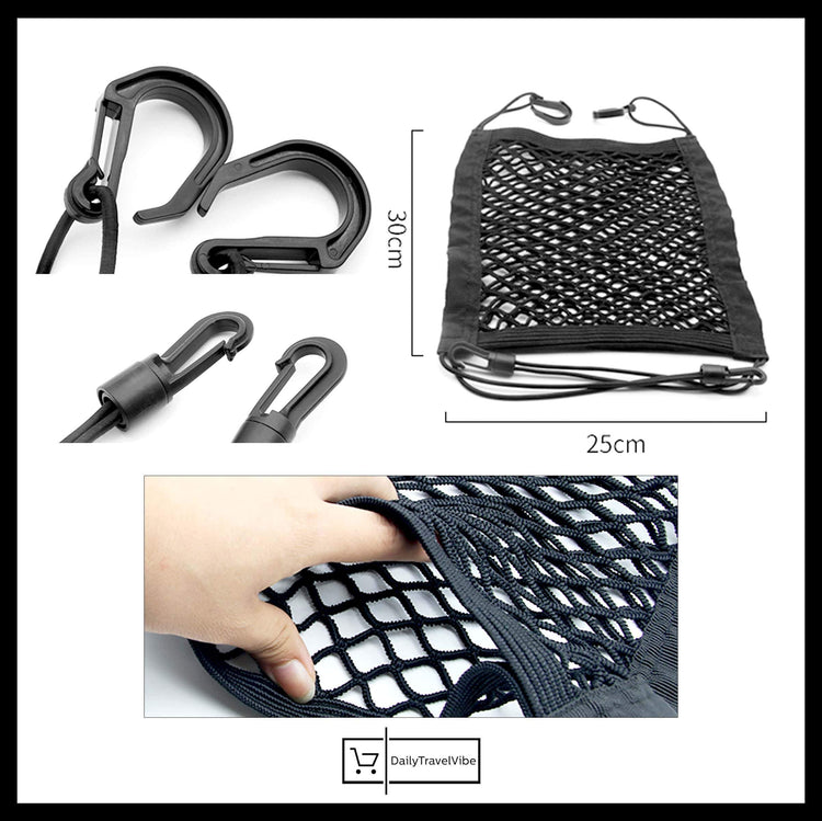 Car Storage Net Pocket