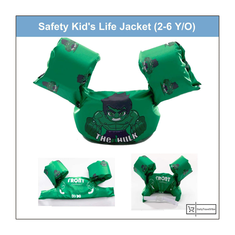 Safety Kid's Life Jacket (2-6 Y/O)