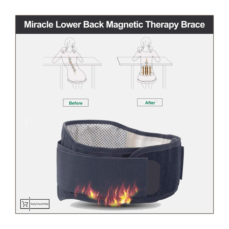 Miracle Lower Back Magnetic Therapy Brace