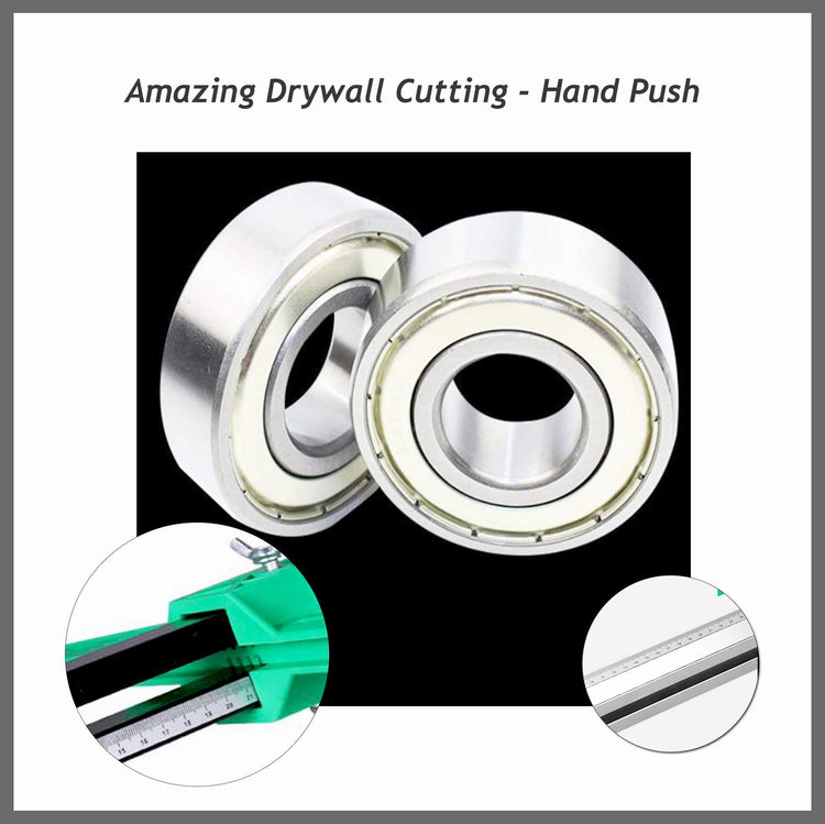 Amazing Drywall Cutting - Hand Push