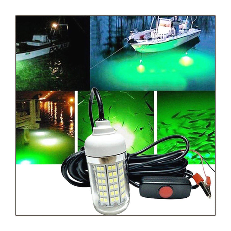 Underwater Green LED Fishing Fish Light