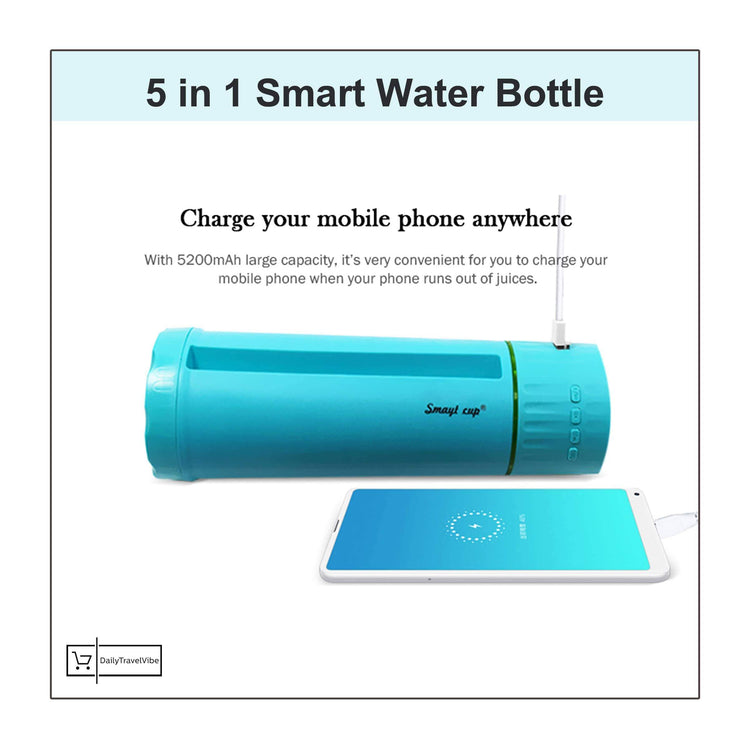 5 in 1 Smart Water Bottle