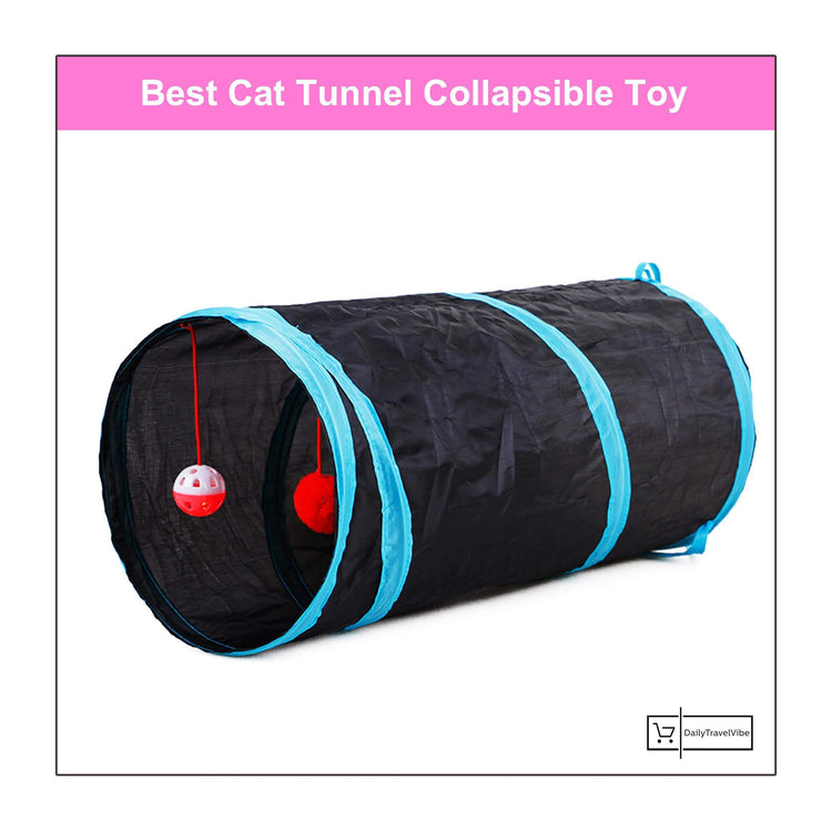 Best Cat Tunnel Collapsible Toy