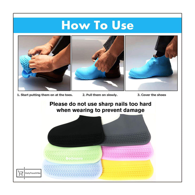 Anti Slip Safety Waterproof Shoe Cover