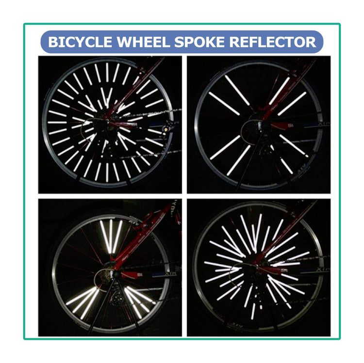 Bicycle Wheel Spoke Reflector (12PCS/bag)