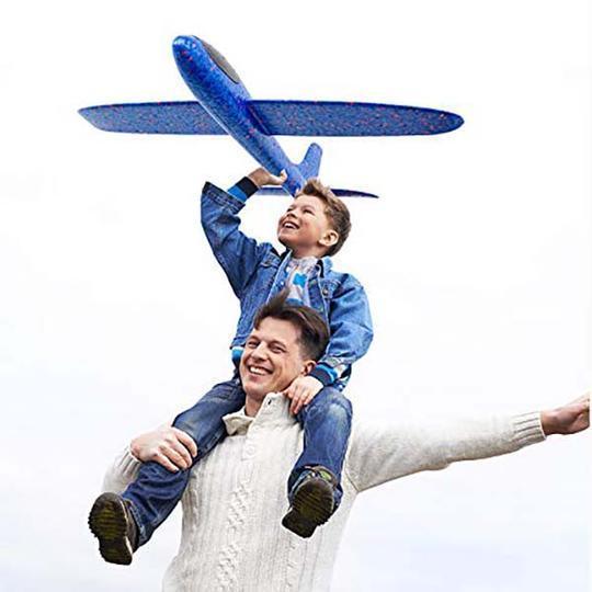 Foam Plastic Flying Glider Airplane(2PCS)