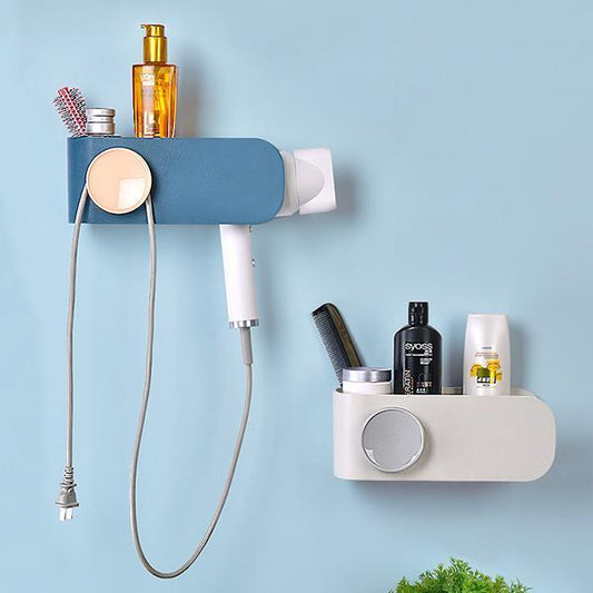 Wall Mount Hair Dryer Rack