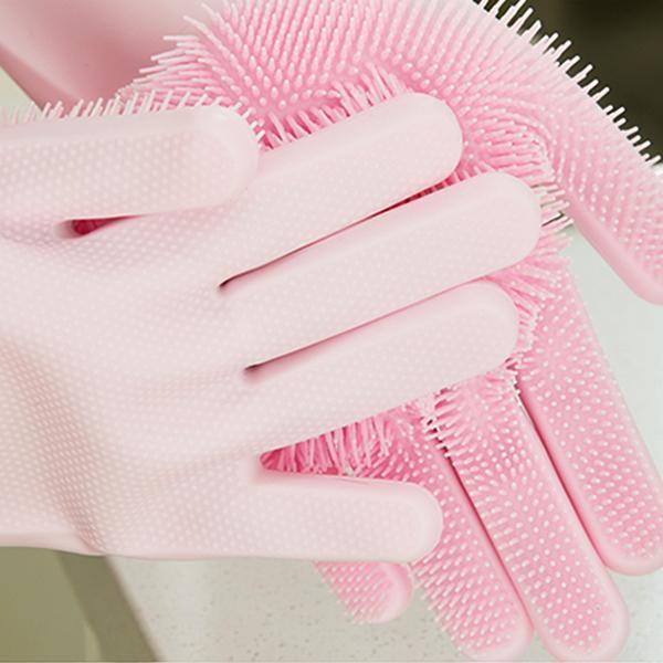 Silicone Cleaning Gloves(1 Pair)