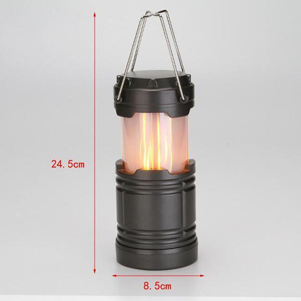 LED Stretch Flame Lamp