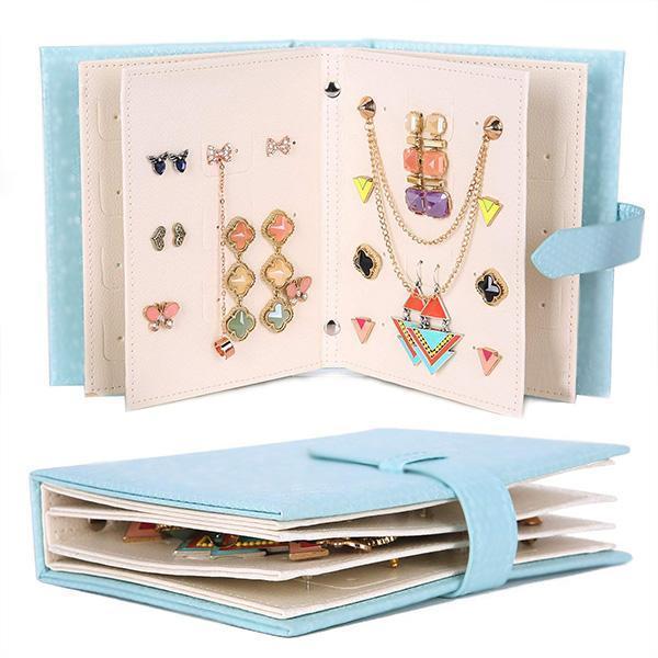 Portable Earrings Organizer Book