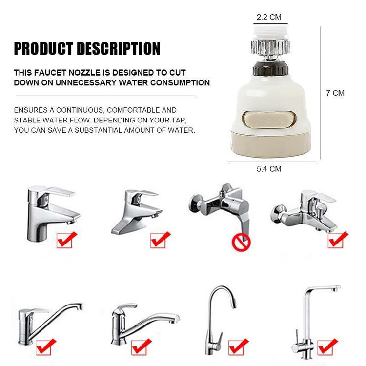 Kitchen Water-Saving Faucet Nozzle