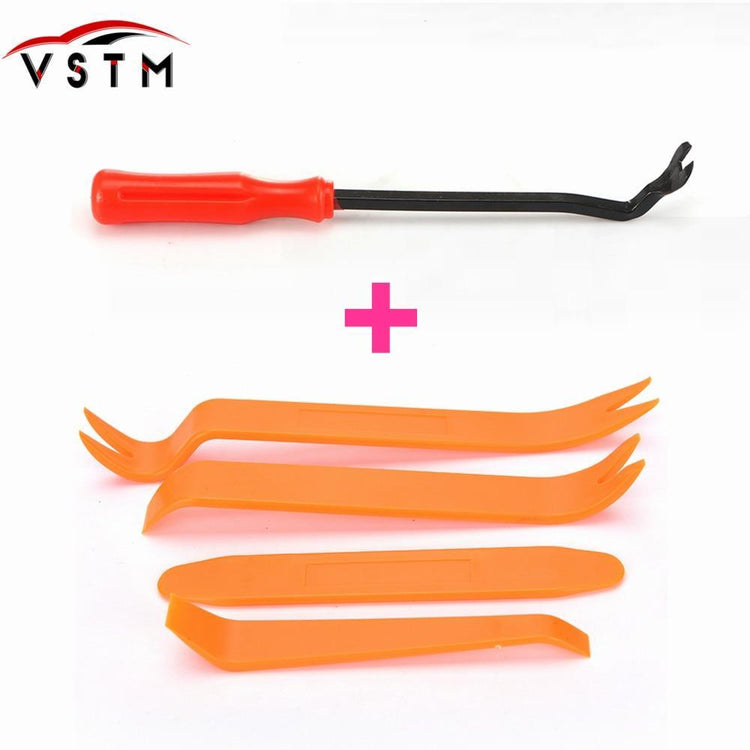 4PCS Car Trims Remover Set + Plier