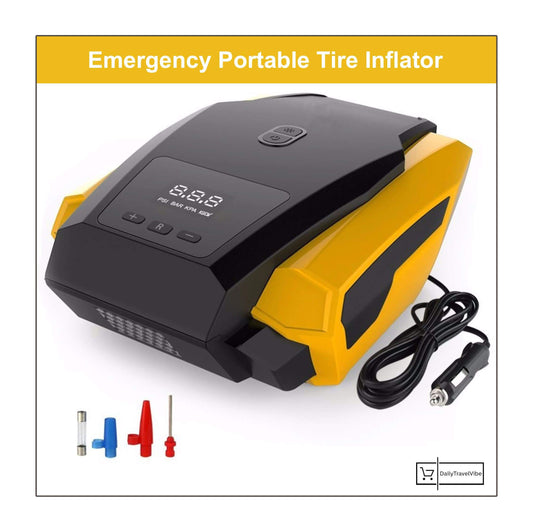 Emergency Portable Tire Inflator