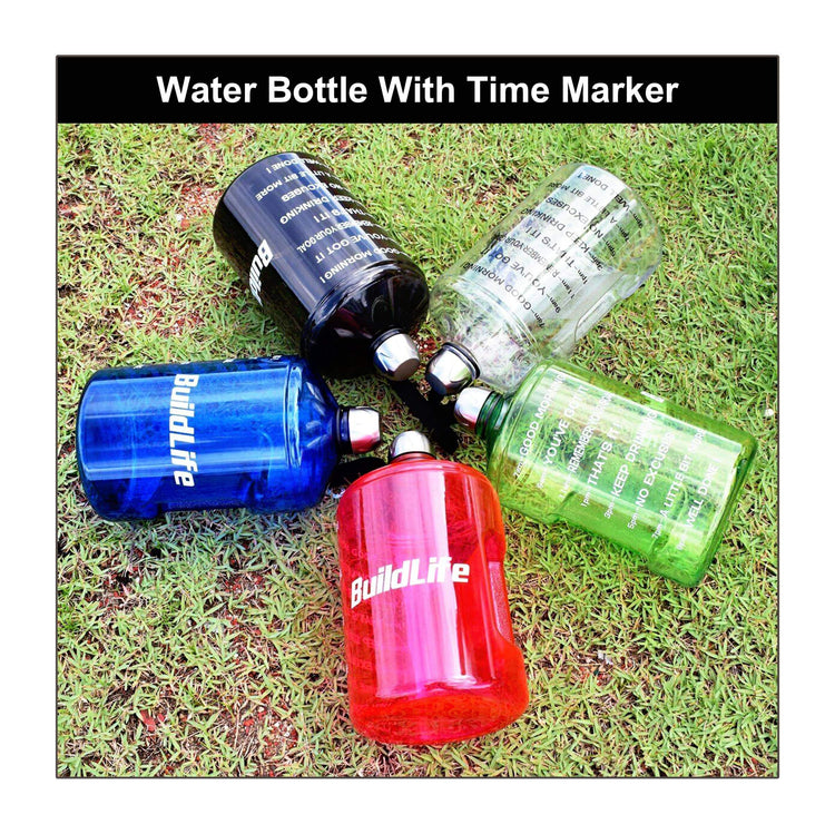 Water Bottle With Time Marker