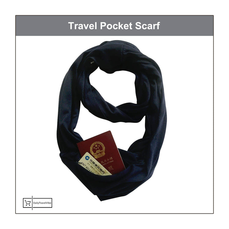 Travel Pocket Scarf