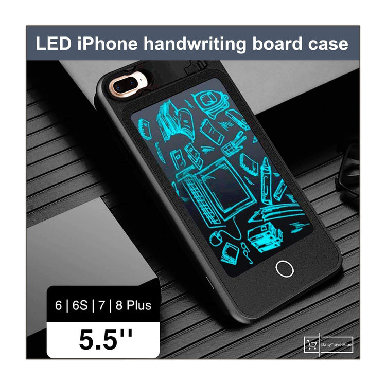 LED iPhone Handwriting Board Case