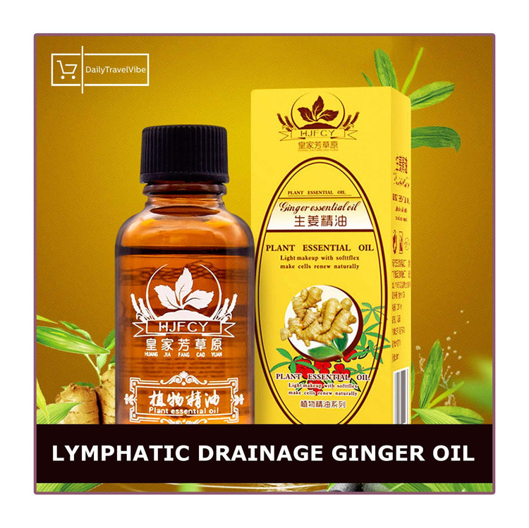 Lymphatic Drainage Ginger Oil