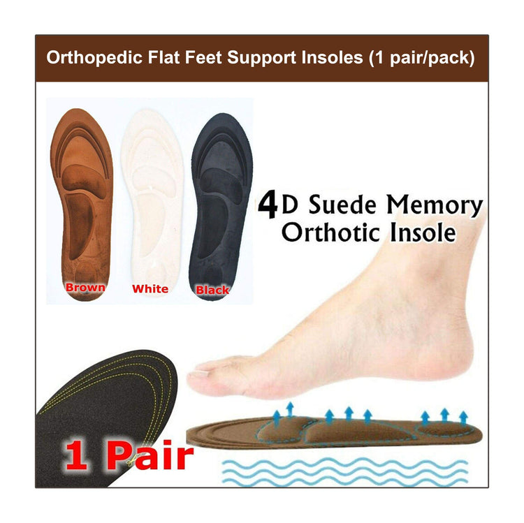 Orthopedic Flat Feet Support Insoles (1 pair/pack)