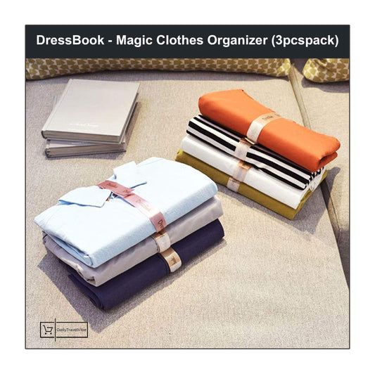 DressBook - Magic Clothes Organizer (3pcs/pack)