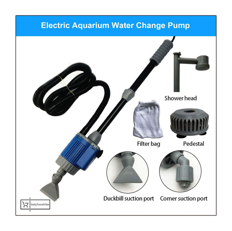 Electric Aquarium Water Change Pump