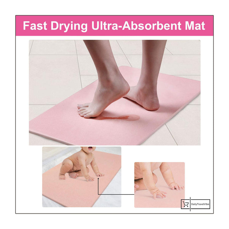 Fast Drying Ultra-Absorbent Mat