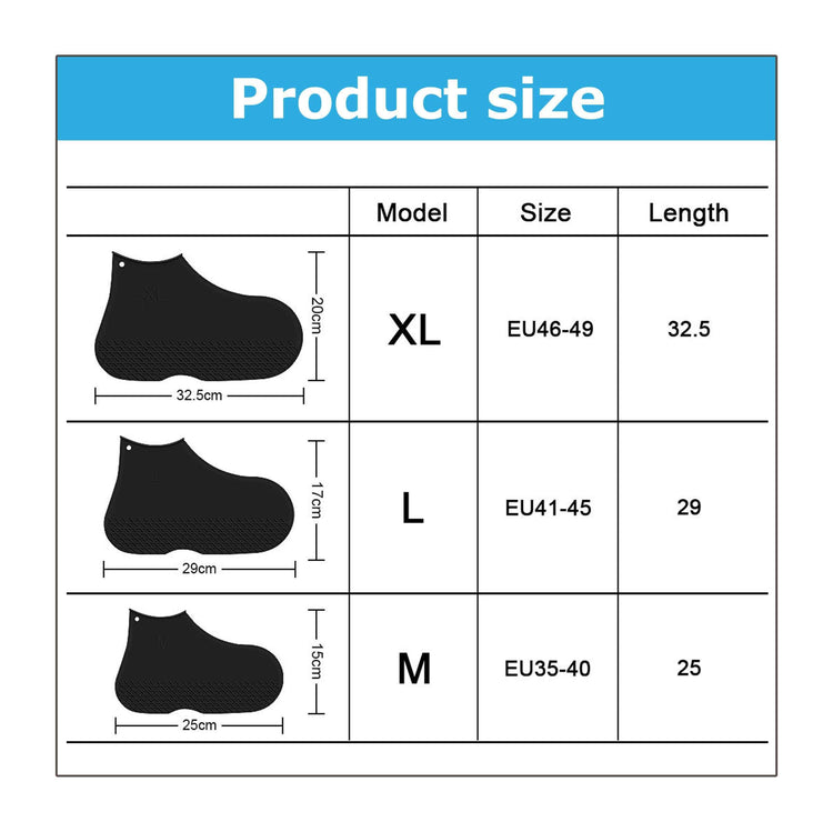 Anti Slip Safety Waterproof Shoe Cover