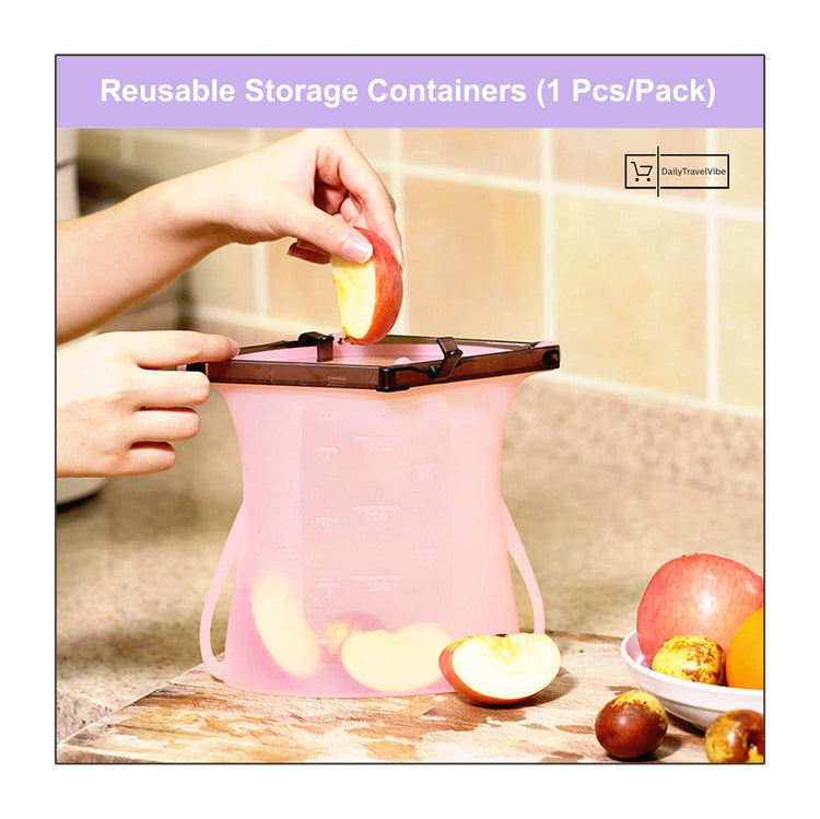 Reusable Storage Containers (1 Pcs/Pack)