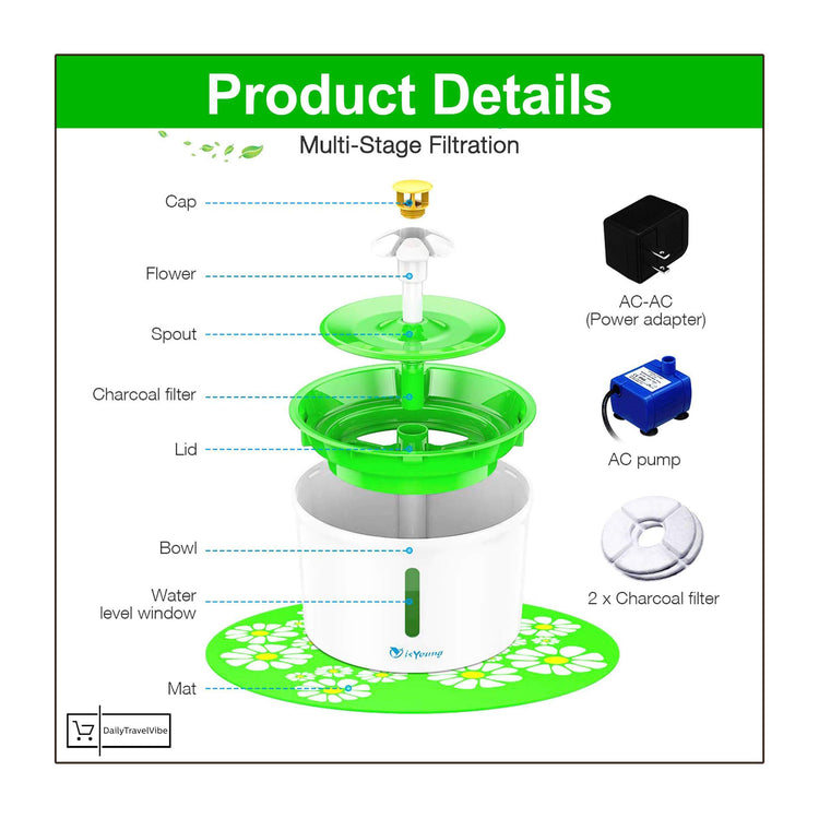 Automatic Water Dispenser Fountain