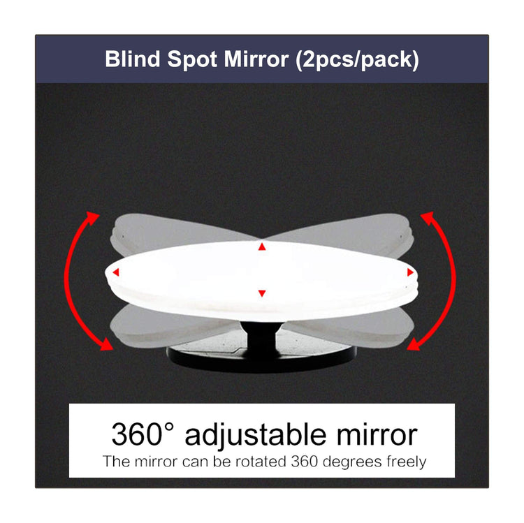 Blind Spot Mirror (2pcs/pack)