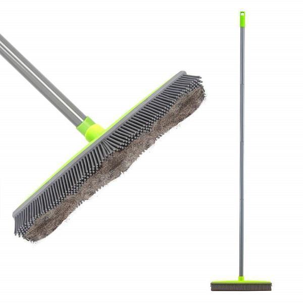 Telescopic Rubber Broom