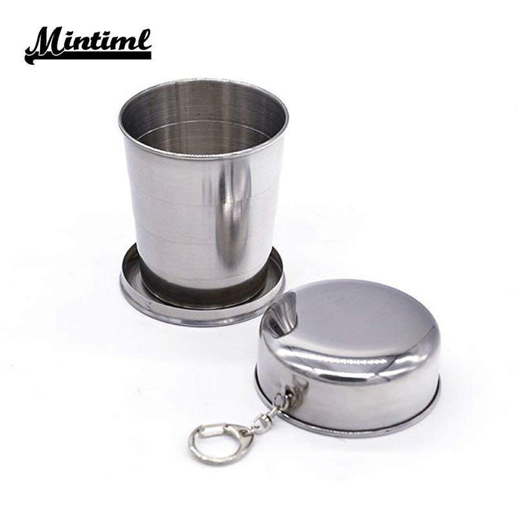 Stainless Steel Folding Cup(1 Set)