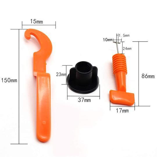 Reusable Tile Leveling System (50 Pcs/ Pack)