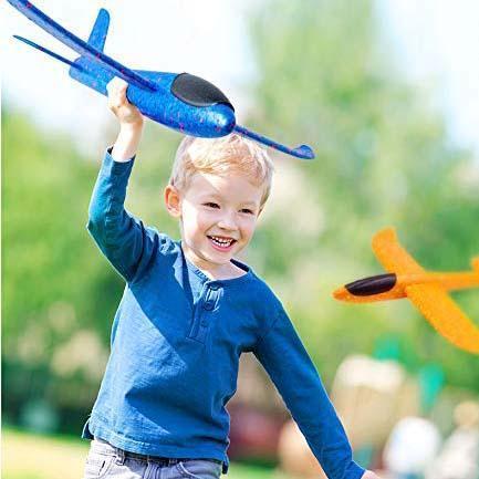 Foam Plastic Flying Glider Airplane(2PCS)