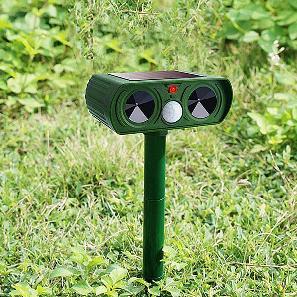 Animals Repeller Solar Power Repellent Deterrent Outdoor Home Garden