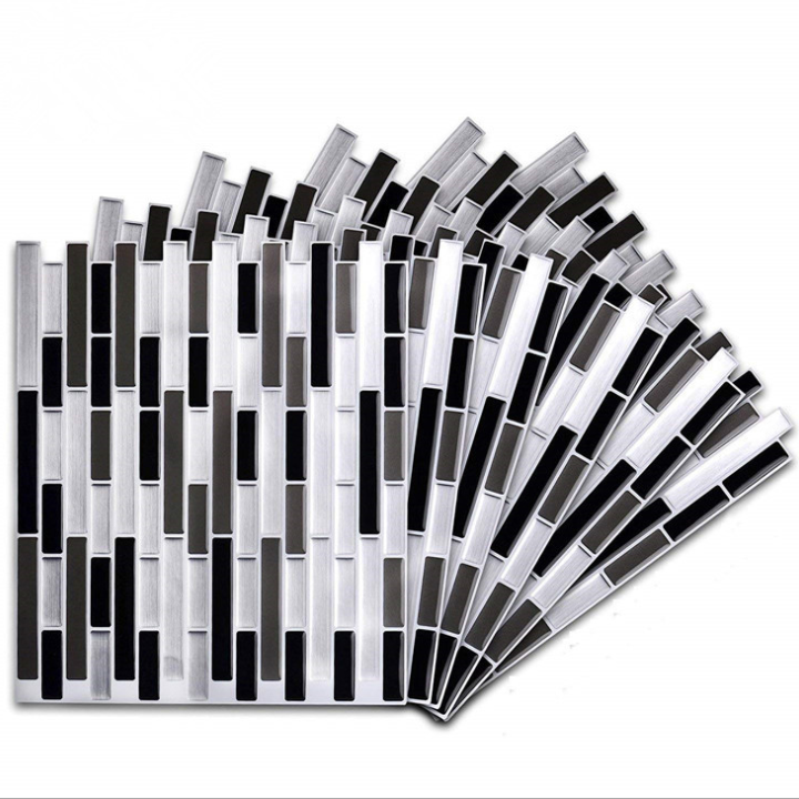 Hot Sale! 3D Mosaic Tile Self-adhesive Stickers(4 PCS)