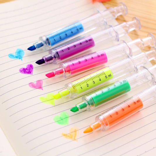 Love Watercolor highlighter Pen (6 Pcs/Set)