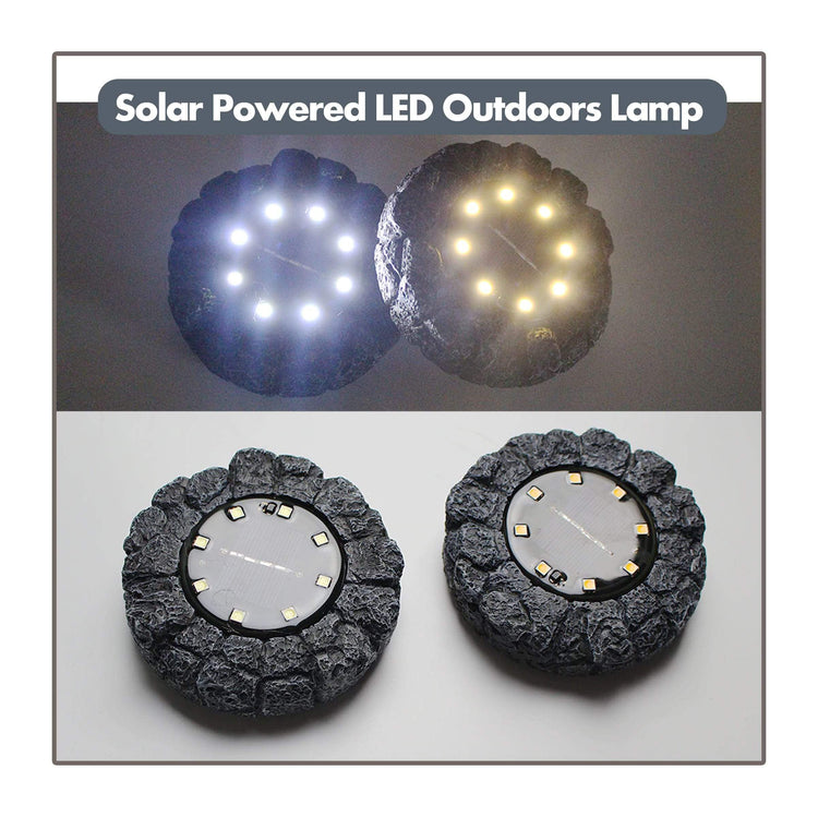 Solar Powered LED Outdoors Lamp