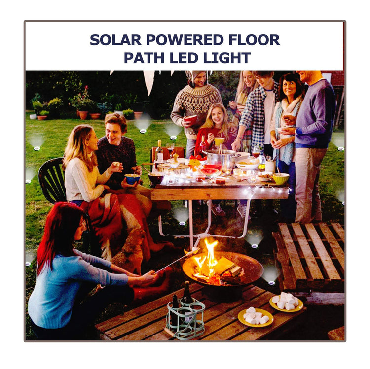 Solar Powered Floor Path LED Light