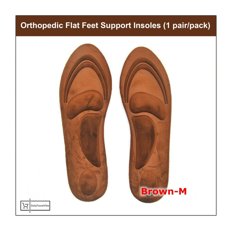 Orthopedic Flat Feet Support Insoles (1 pair/pack)