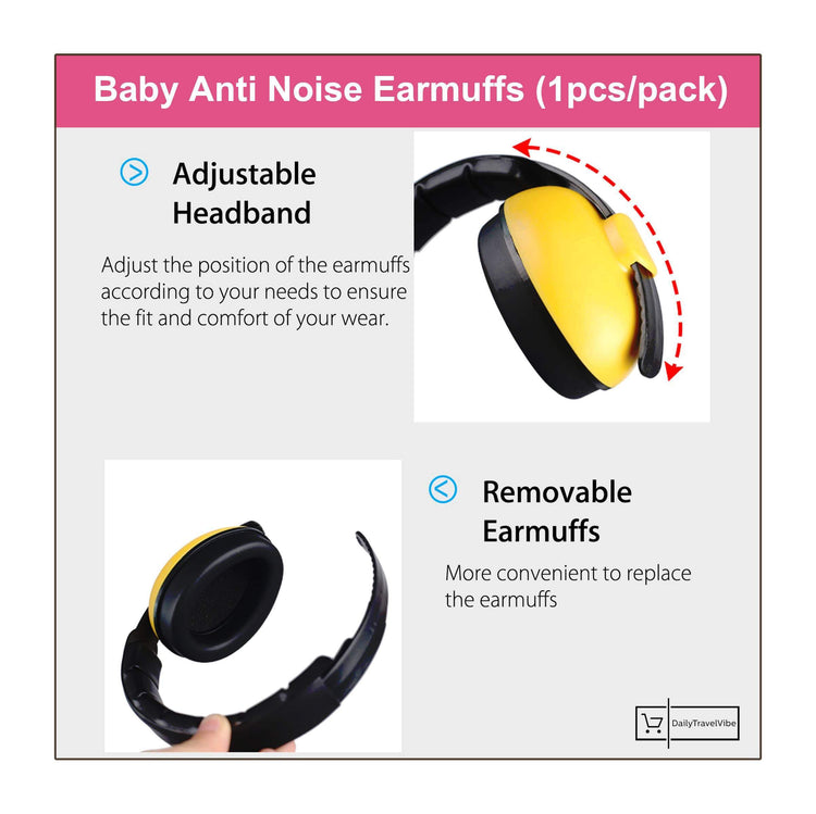 Baby Anti Noise Earmuffs (1pcs/pack)