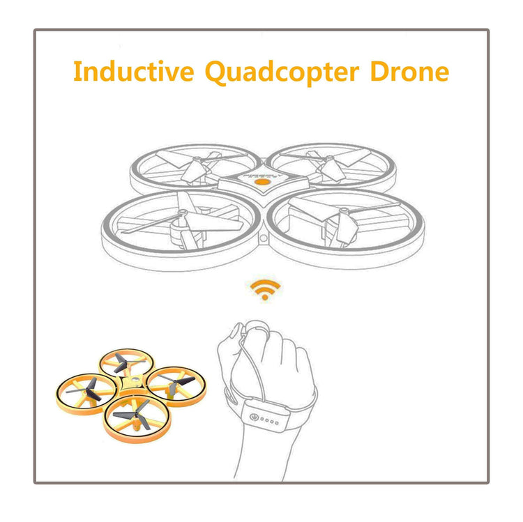 Inductive Quadcopter Drone